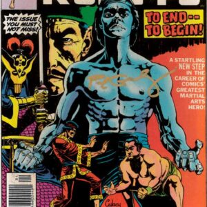 MASTER OF KUNG FU #51: Signed by Paul Gulacy (COA) 9.8 (NM)