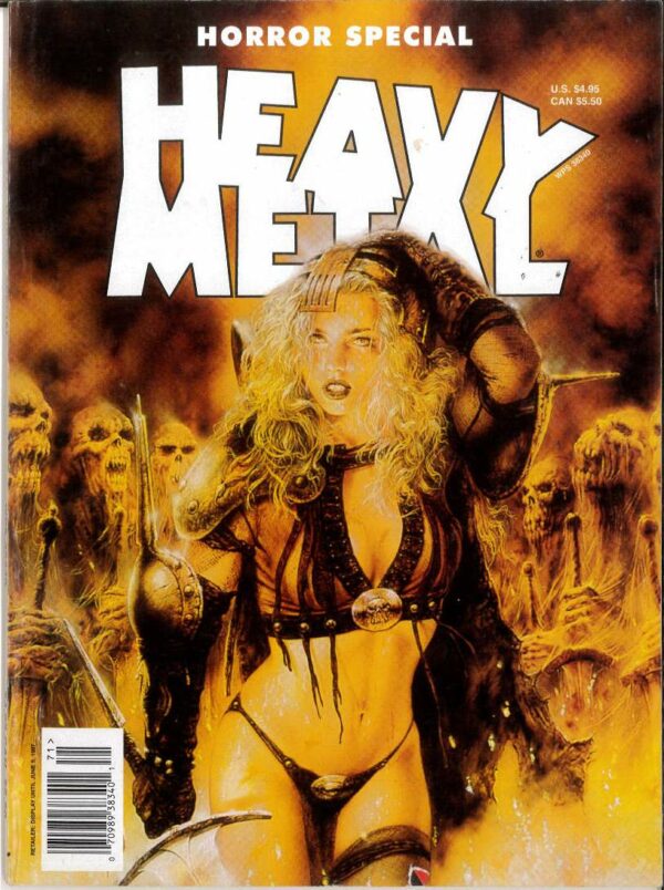 HEAVY METAL SPECIAL EDITION #9706: Horror Special (vol 11 #1) 9.2 (NM)