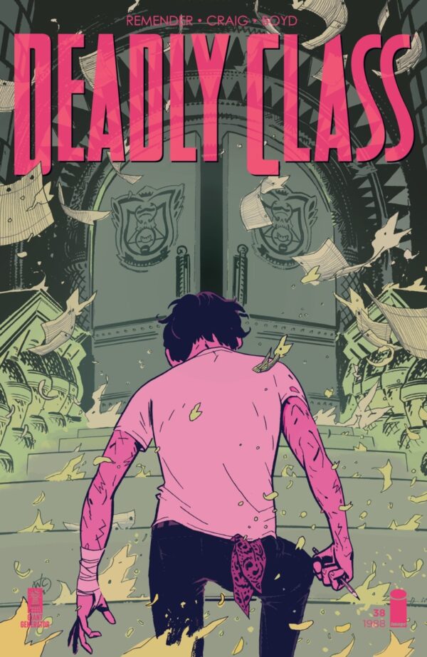 DEADLY CLASS #38: Wes Craig cover