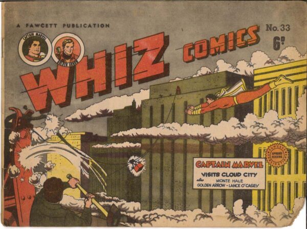 WHIZ COMICS (1947-1953 SERIES) #33: 4.0 (VG)