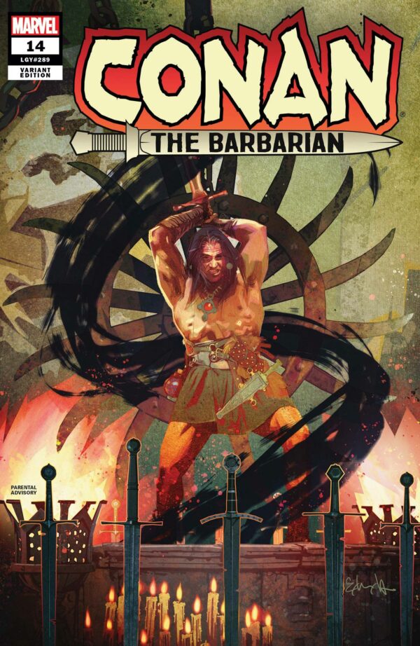 CONAN THE BARBARIAN (2019 SERIES) #14: Tommy Lee Edwards cover