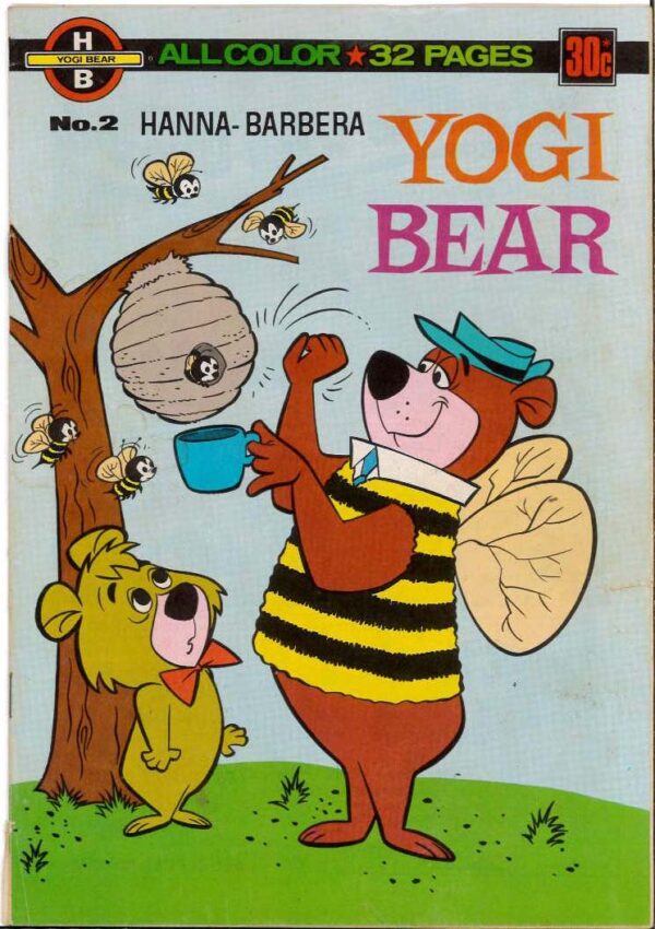 HANNA-BARBERA YOGI BEAR (1976-1978 SERIES) #2: VG/FN