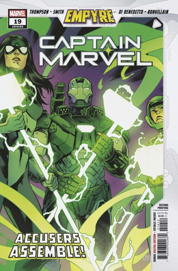 CAPTAIN MARVEL (2019 SERIES) #19: Cory Smith 2nd Print