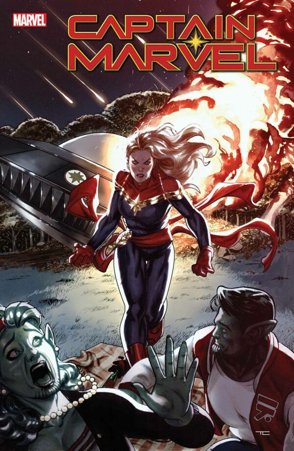 CAPTAIN MARVEL (2019 SERIES) #22: Taurin Clarke Captain Marvel Unleashed Horror cover