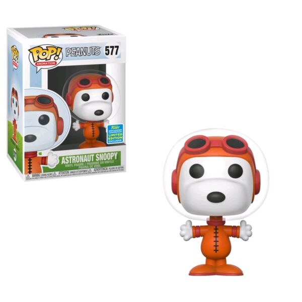 POP ANIMATION VINYL FIGURE #577: Astronaut Snoopy: Peanuts (SDCC 2019)