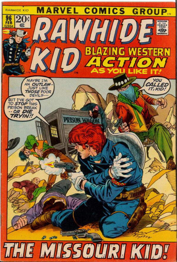 RAWHIDE KID (1957-1979 SERIES) #96: NM (9.2)