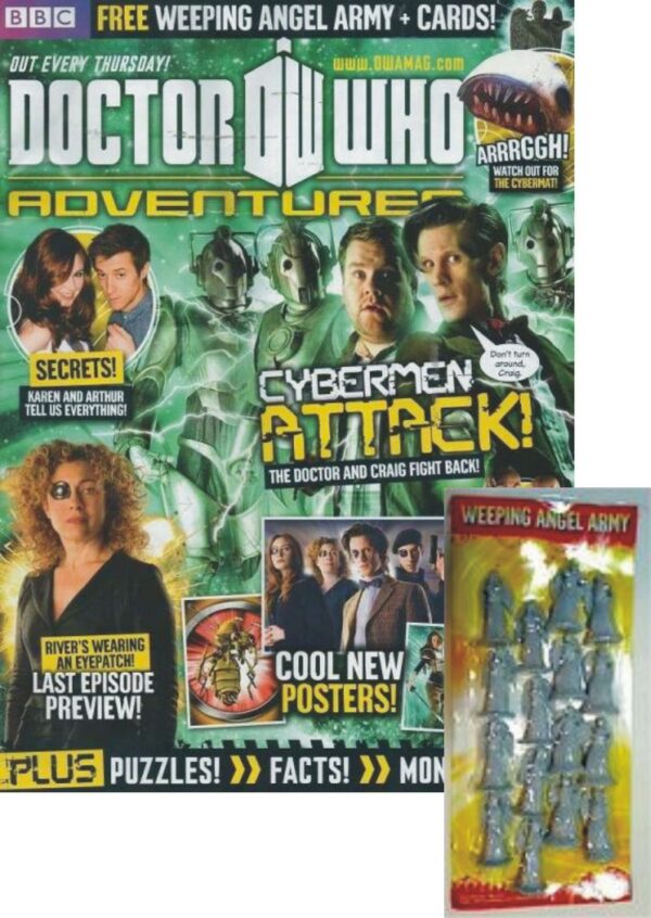 DOCTOR WHO ADVENTURES MAGAZINE #237: With free gift (no packaging) (VG/FN)