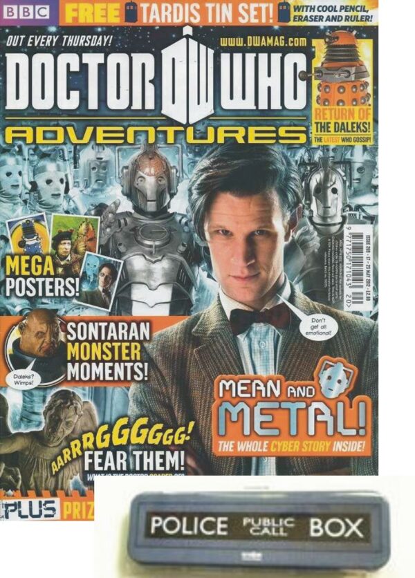 DOCTOR WHO ADVENTURES MAGAZINE #269: Pencil gift only (VF)