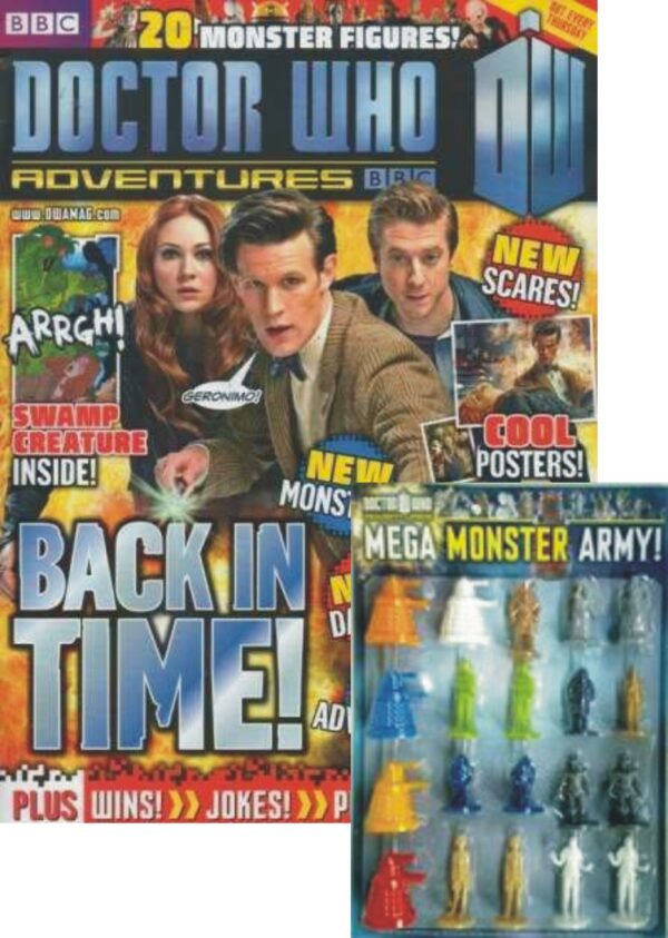 DOCTOR WHO ADVENTURES MAGAZINE #284: with gifts no packaging (VF)