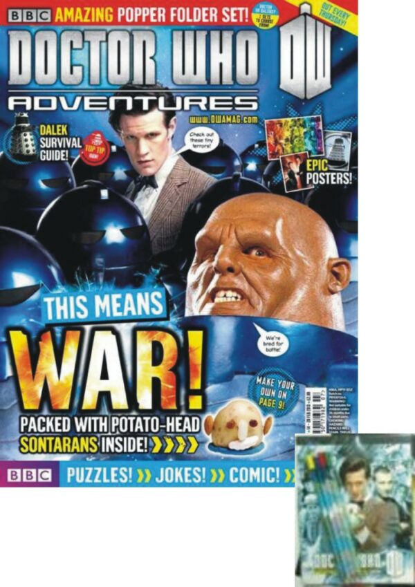 DOCTOR WHO ADVENTURES MAGAZINE #307: With free gift (VF)