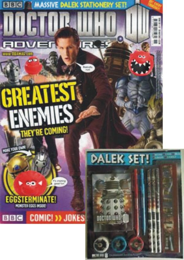 DOCTOR WHO ADVENTURES MAGAZINE #311: With free gifts (VF)