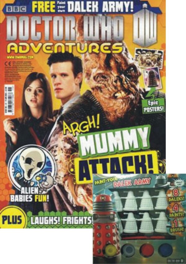 DOCTOR WHO ADVENTURES MAGAZINE #315: With Free gift (VF)