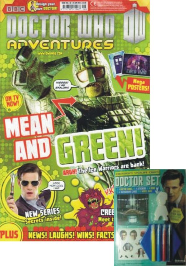 DOCTOR WHO ADVENTURES MAGAZINE #316: With free gift (VF)