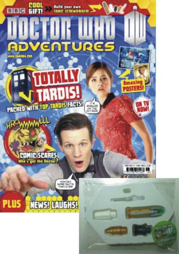 DOCTOR WHO ADVENTURES MAGAZINE #318: With free gift (VF)