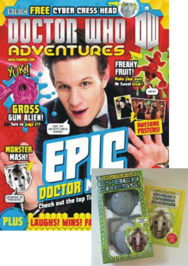 DOCTOR WHO ADVENTURES MAGAZINE #323: With free gifts (VF)