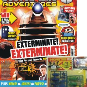 DOCTOR WHO ADVENTURES MAGAZINE #336: Monster build kit gift only (VF)