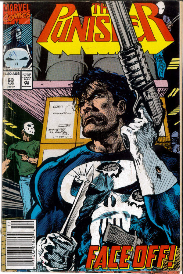 PUNISHER (1987 SERIES: AUSTRALIAN PRICE VARIANT) #63: 4.0 (VG)