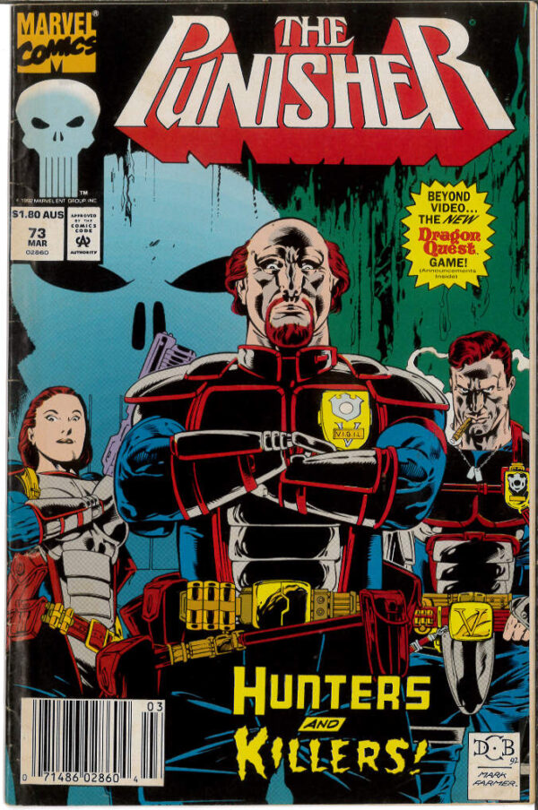 PUNISHER (1987 SERIES: AUSTRALIAN PRICE VARIANT) #73: 7.0 (FN)