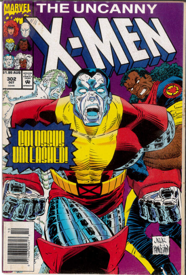 UNCANNY X-MEN (1963: AUSTRALIAN PRICE VARIANT) #302: 5.0 (VG)