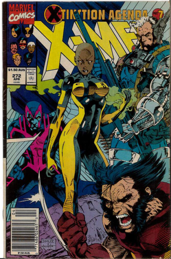 UNCANNY X-MEN (1963: AUSTRALIAN PRICE VARIANT) #272: 6.0 (FN)