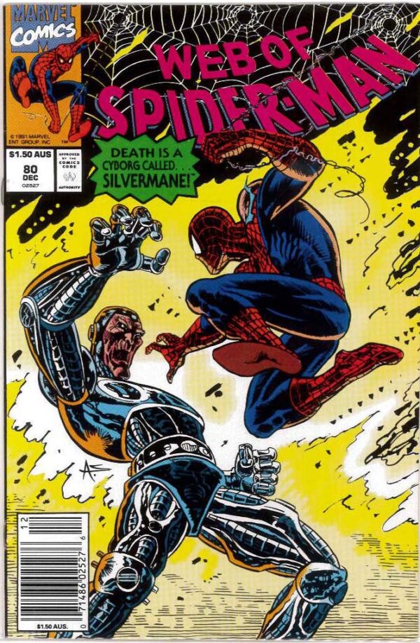 WEB OF SPIDER-MAN (1984: AUSTRALIAN PRICE VARIANT) #80: 9.2 (NM)