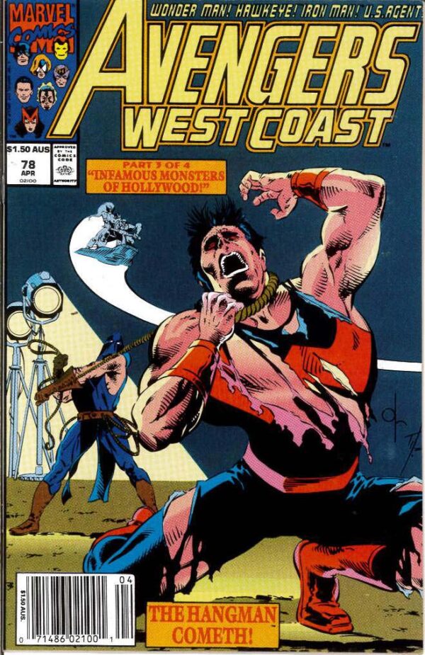 AVENGERS WEST COAST (AUSTRALIAN PRICE VARIANT-APV) #78: 9.2 (NM)