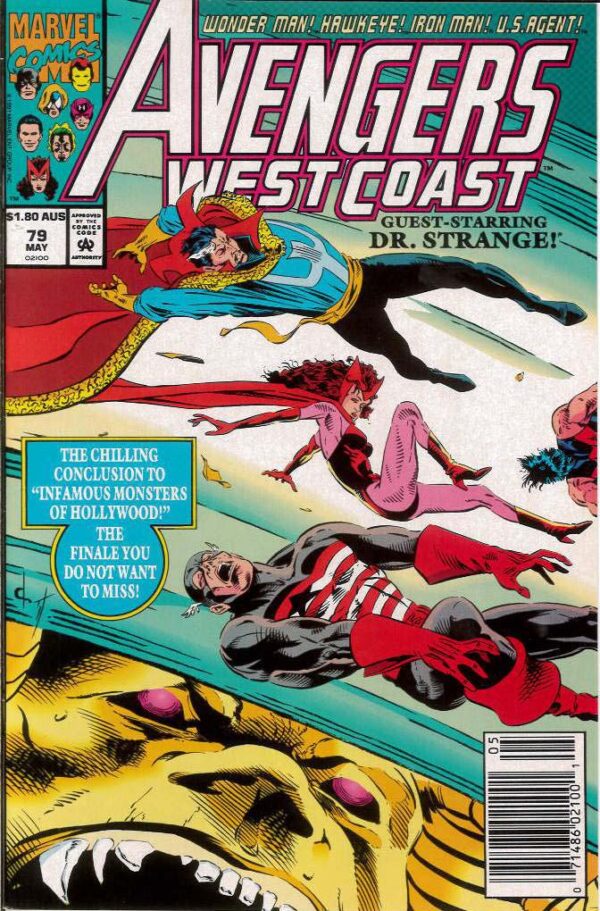 AVENGERS WEST COAST (AUSTRALIAN PRICE VARIANT-APV) #79: 9.2 (NM)