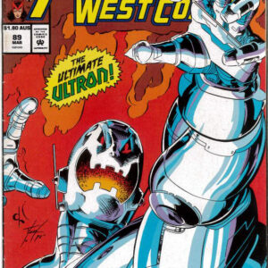 AVENGERS WEST COAST (AUSTRALIAN PRICE VARIANT-APV) #89: 9.0 (VF/NM)