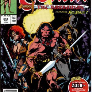 CONAN (1970-1993 SERIES: AUSTRALIAN PRICE VARIANT) #244: 8.0 (VF)