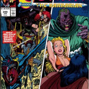 CONAN (1970-1993 SERIES: AUSTRALIAN PRICE VARIANT) #249: 9.0 (VF/NM)