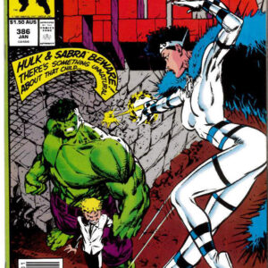 INCREDIBLE HULK (1968: AUSTRALIAN PRICE VARIANT) #386: 9.2 (NM) INCREDIBLE HULK (1968: AUSTRALIAN PRICE VARIANT) #386: 9.2 (NM)
