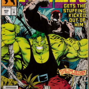 INCREDIBLE HULK (1968: AUSTRALIAN PRICE VARIANT) #402: 8.0 (VF) INCREDIBLE HULK (1968: AUSTRALIAN PRICE VARIANT) #402: 8.0 (VF)