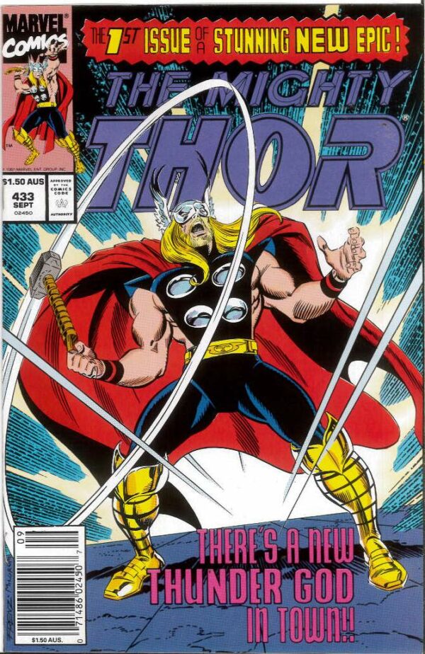 THOR (1966: AUSTRALIAN PRICE VARIANT – APV) #433: 9.0 (NM)