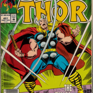 THOR (1966: AUSTRALIAN PRICE VARIANT – APV) #457: 6.0 (FN)