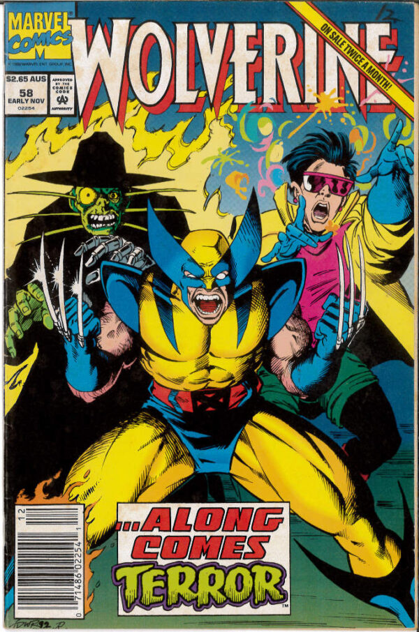 WOLVERINE (1988: AUSTRALIAN PRICE VARIANT – APV) #58: 5.0 (VG)