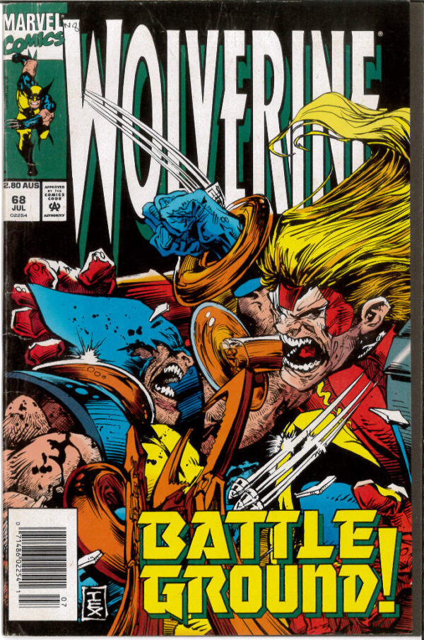 WOLVERINE (1988: AUSTRALIAN PRICE VARIANT – APV) #68: 6.0 (FN)