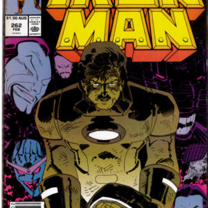 IRON MAN (1968 SERIES: AUSTRALIAN PRICE VARIANT) #262: 9.0 (VF/NM)