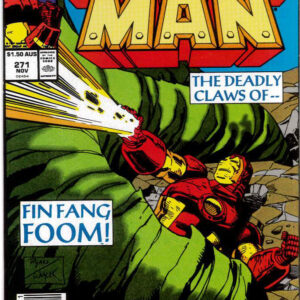 IRON MAN (1968 SERIES: AUSTRALIAN PRICE VARIANT) #271: 9.2 (NM)