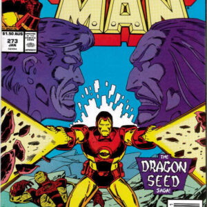 IRON MAN (1968 SERIES: AUSTRALIAN PRICE VARIANT) #273: 9.2 (NM)