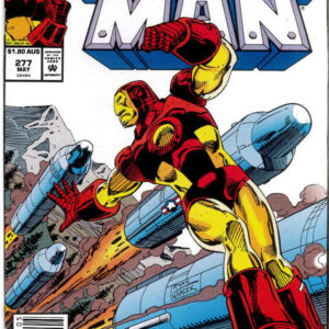 IRON MAN (1968 SERIES: AUSTRALIAN PRICE VARIANT) #277: 9.2 (NM)