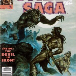 CONAN SAGA (AUSTRALIAN PRICE VARIANT – APV) #46: VF/NM