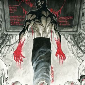 V-WARS: GOD OF DEATH #0: Alex Milne cover