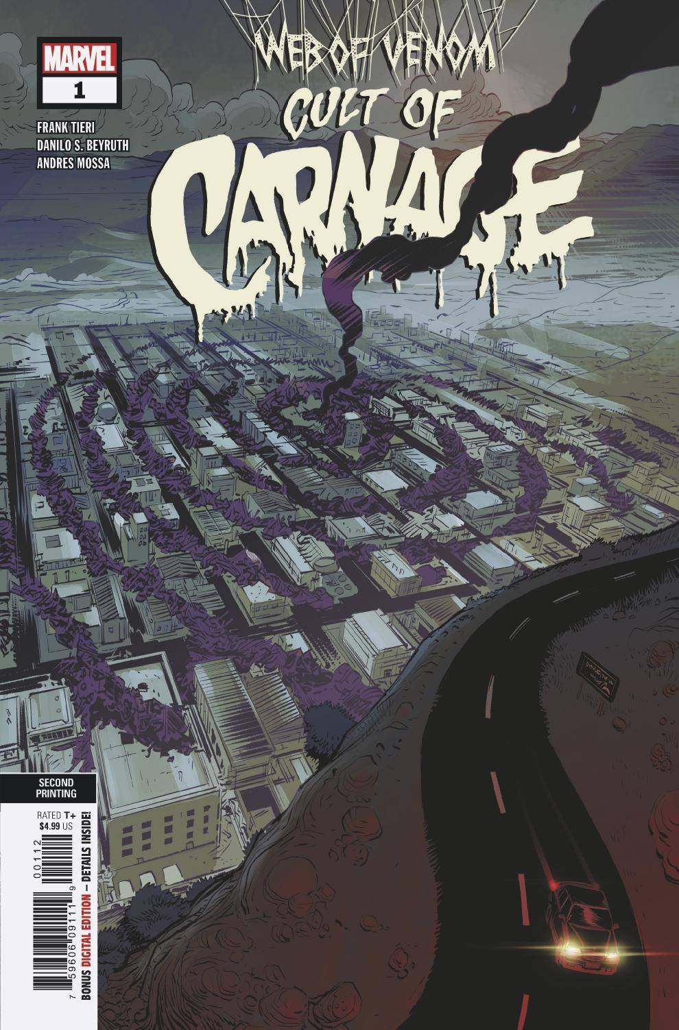 WEB OF VENOM: CULT OF CARNAGE #1: Danilo Beyruth 2nd Print WEB OF VENOM: CULT OF CARNAGE #1: Danilo Beyruth 2nd Print