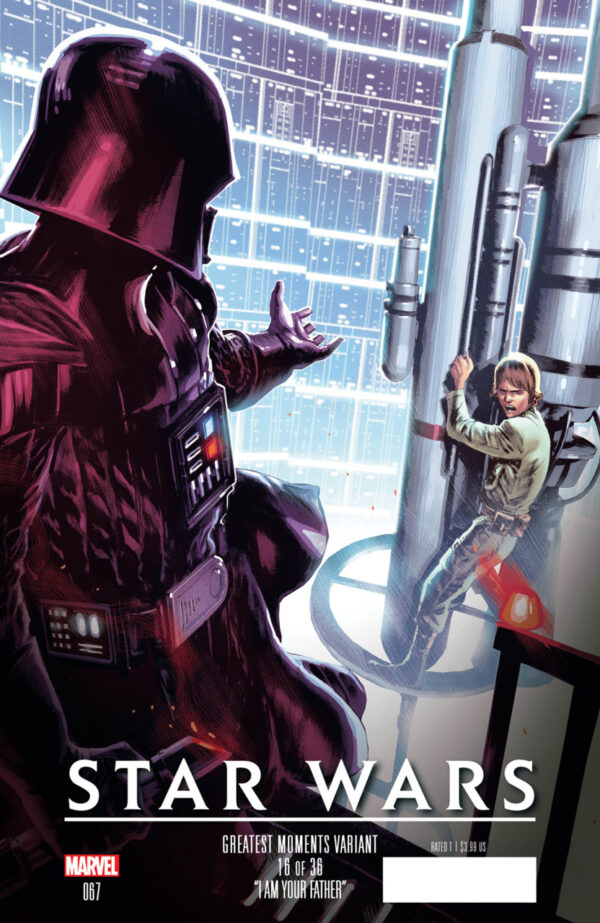 STAR WARS (2015-2019 SERIES: VARIANT EDITION) #67: Julian Totino Tedesco Greatest Moments cover