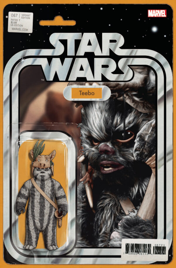 STAR WARS (2015-2019 SERIES: VARIANT EDITION) #67: John Tyler Christopher Action Figure cover