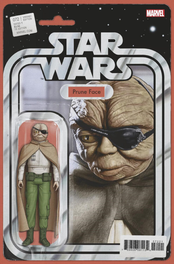 STAR WARS (2015-2019 SERIES: VARIANT EDITION) #72: John Tyler Christopher Action Figure cover