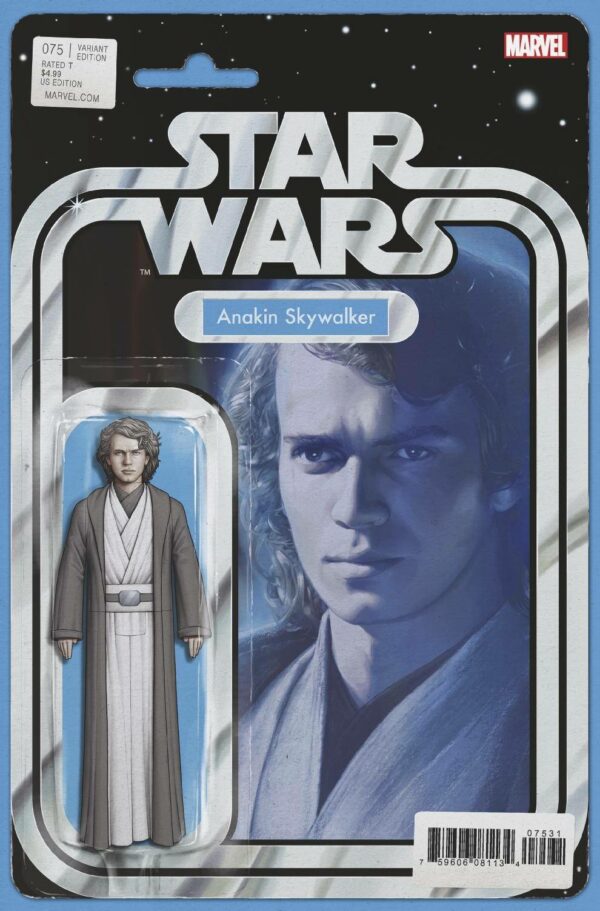 STAR WARS (2015-2019 SERIES: VARIANT EDITION) #75: John Tyler Christopher Action Figure cover