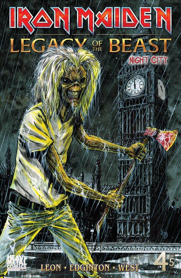 IRON MAIDEN: LEGACY OF THE BEAST – NIGHT CITY #4: Williams cover C