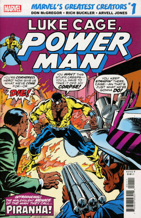 TRUE BELIEVERS (2015- SERIES) #222: Luke Cage Power-man: Piranha #1 (Power-man #30)