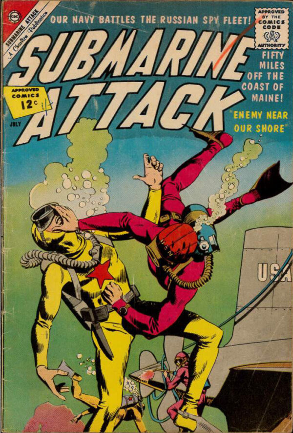 SUBMARINE ATTACK (1958-1966 SERIES) #34: 3.5 (VG)